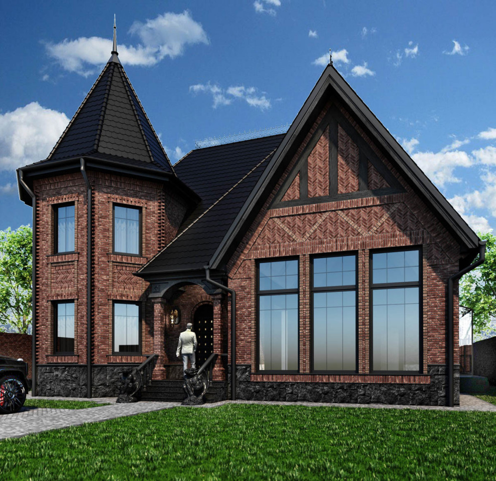 Частный дом в готическом стиле