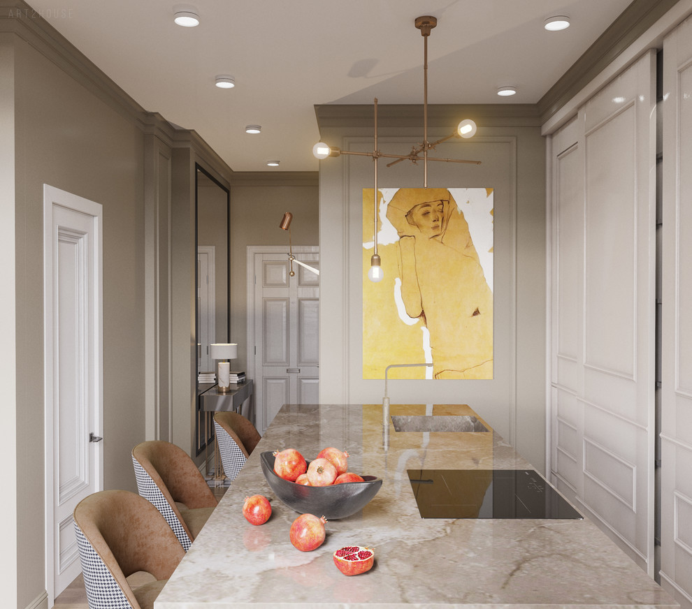 Обложка проекта: Апартаменты в ЖК "Дом на Красина"