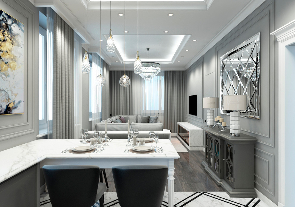 Обложка проекта: Дизайн-проект квартиры в ЖК "Донской Олимп"