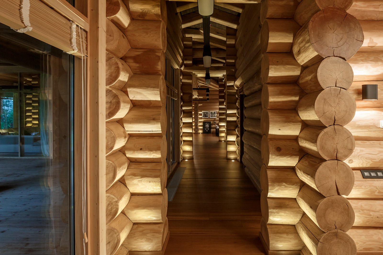 Интерьер деревянного дома