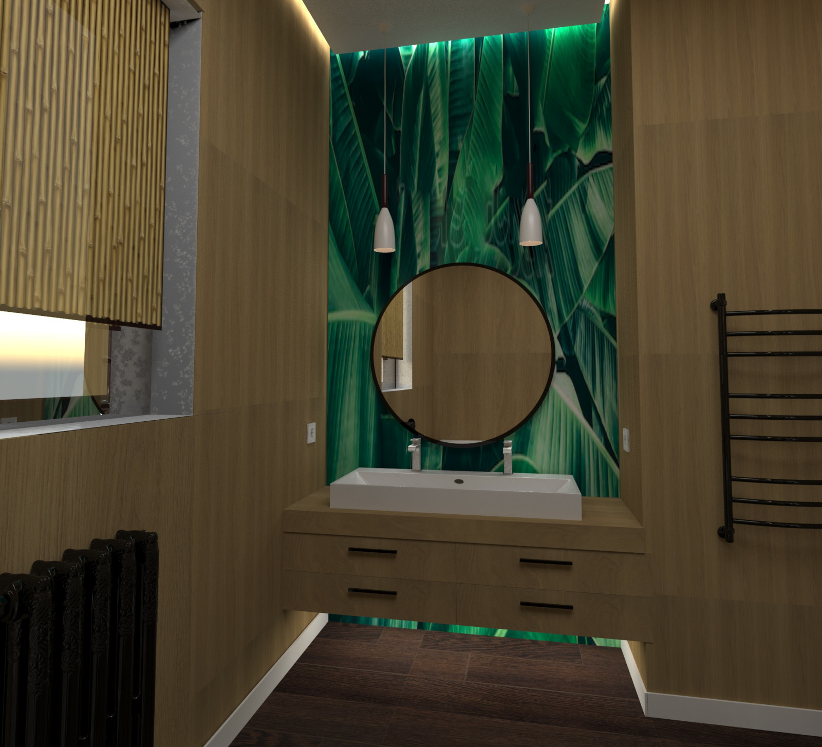 Обложка проекта: Санузел в Эко-стиле