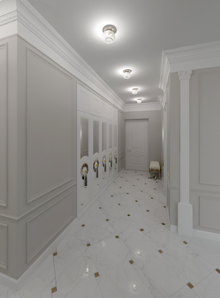 Классический интерьер в Москва Сити