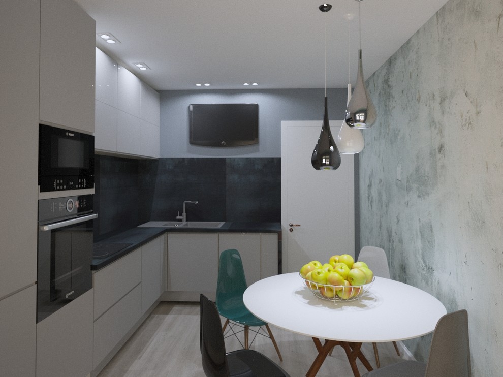 Квартира в серых тонах