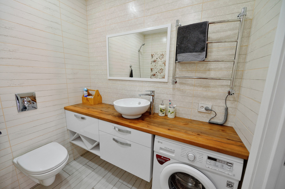 Прихожая и ванна