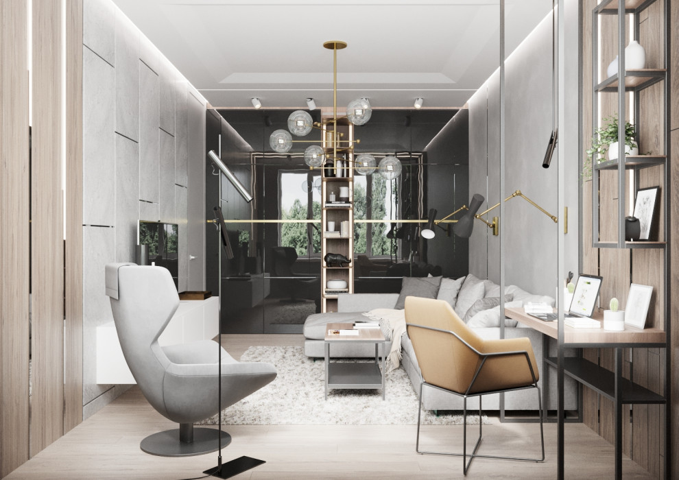 Интерьер гостиной в современном стиле