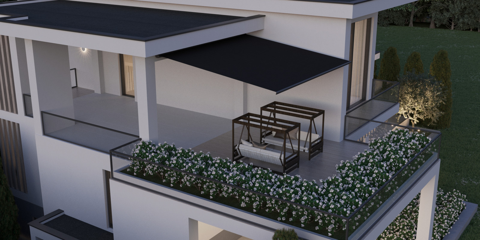 Загородный дом в современном стиле