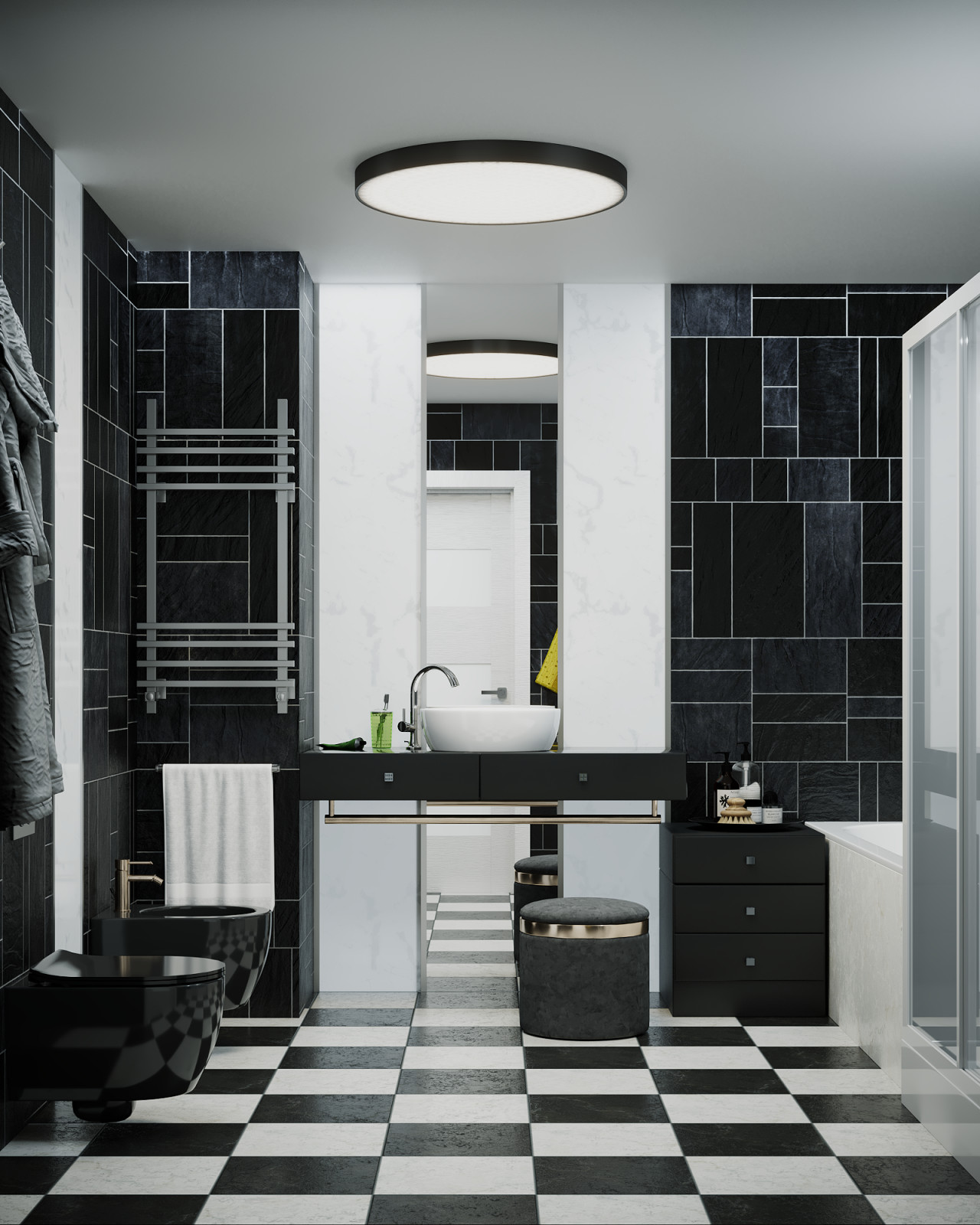 Обложка проекта: 3D визуализация сан-узла