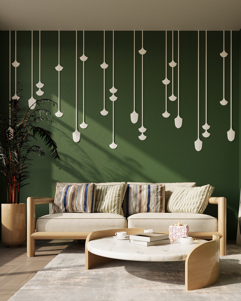 Обложка проекта: Панно Перья Микс