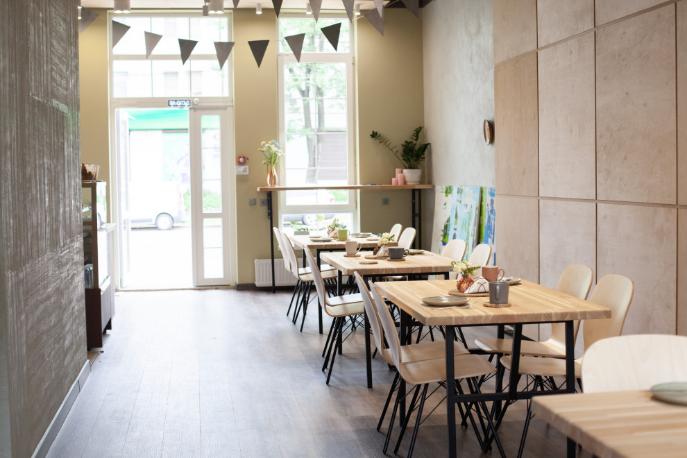 Дизайн проект эко кафе