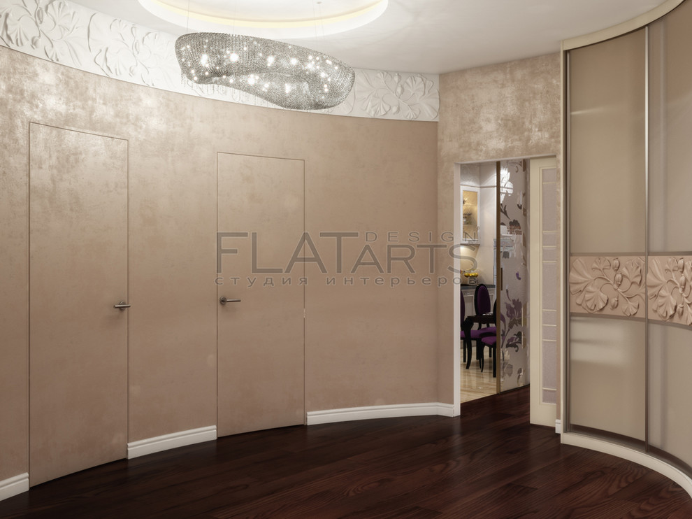 Проект 2х комнатной квартиры в  стиле арт-нуво