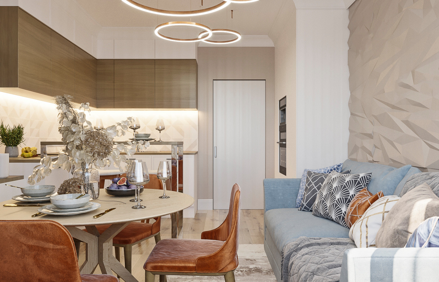 Дизайн проект квартиры в ЖК Family Loft