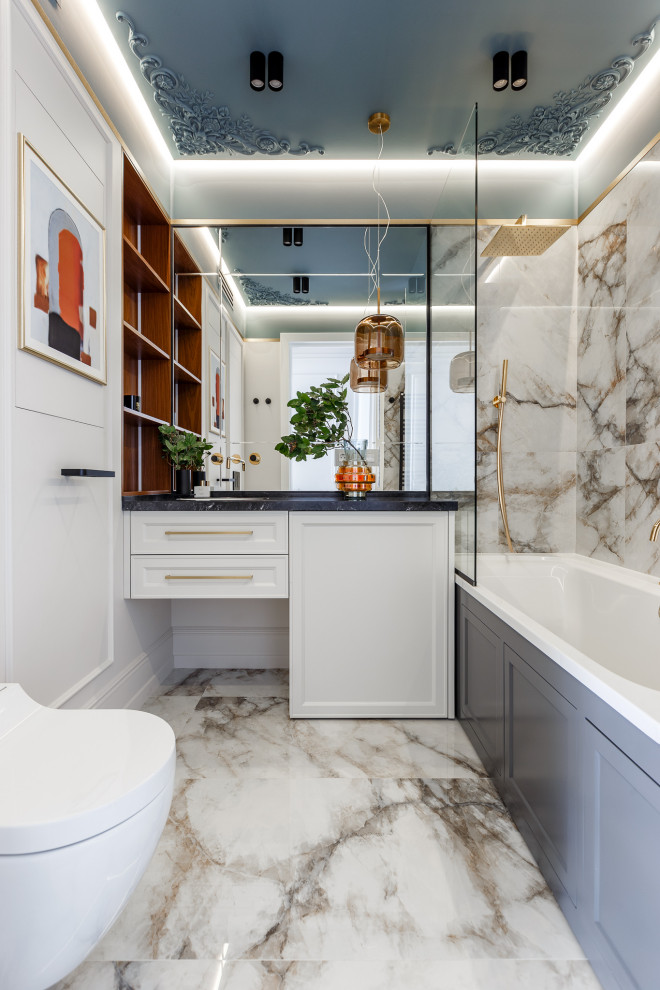 Реализованный дизайн проект квартиры в ЖК "Горный"