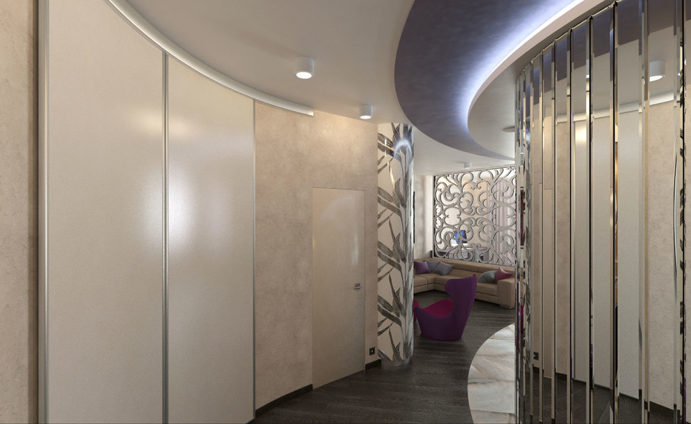 "Космическое Ар Деко". интерьер квартиры