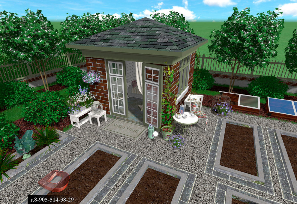 Проект ландшафтного дизайна участка 15,5 соток, Прибалтика , 2019г.