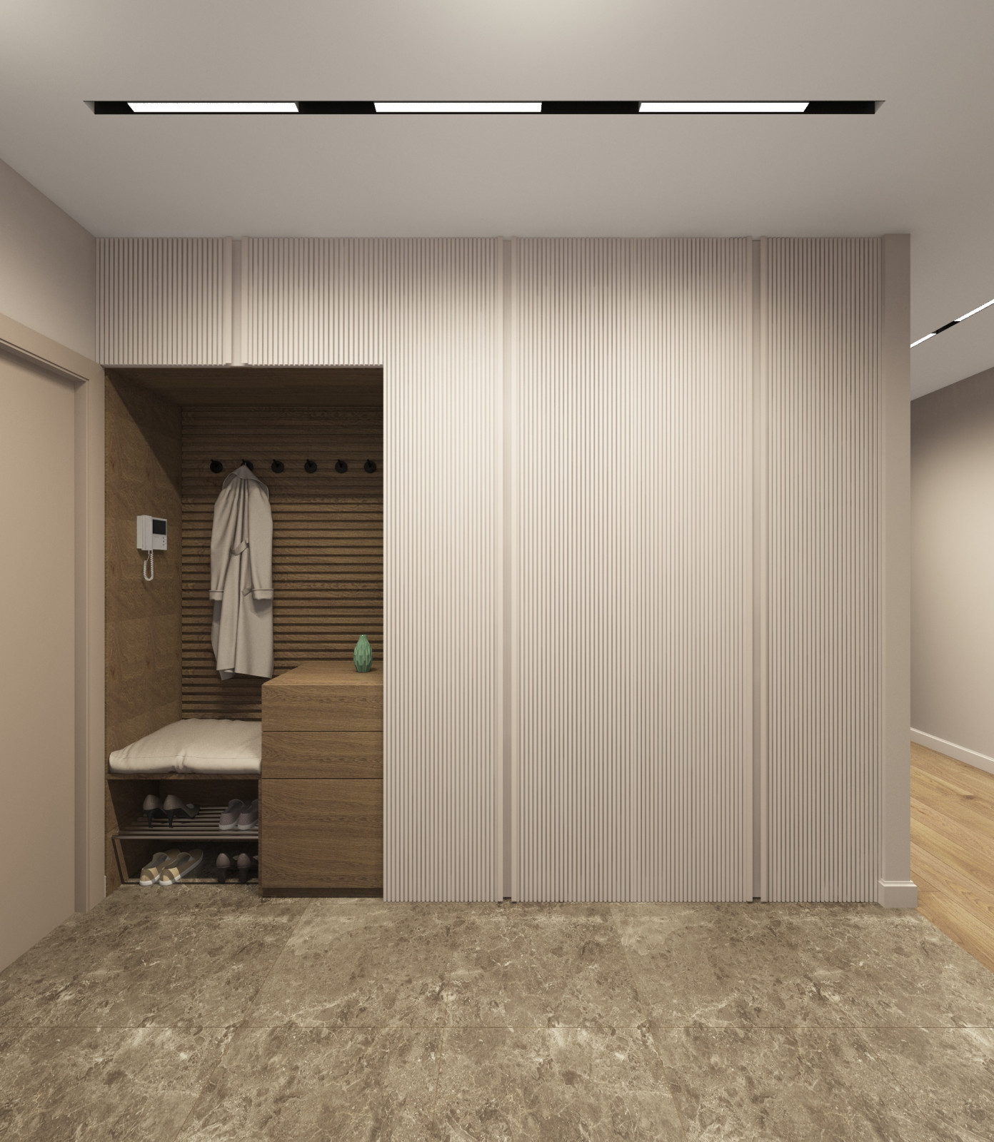 Проект квартиры в современном стиле