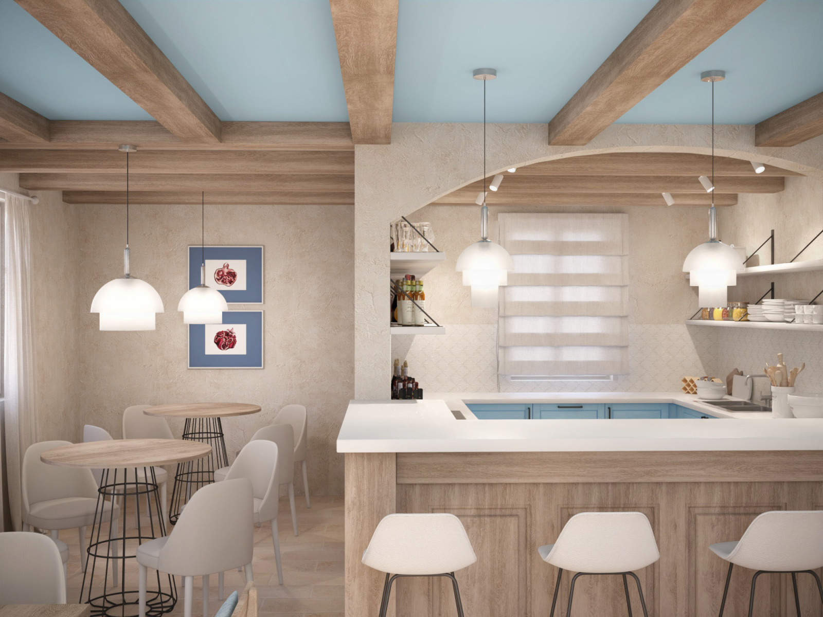 Cafe-restaurant  "Plavi Dunav"