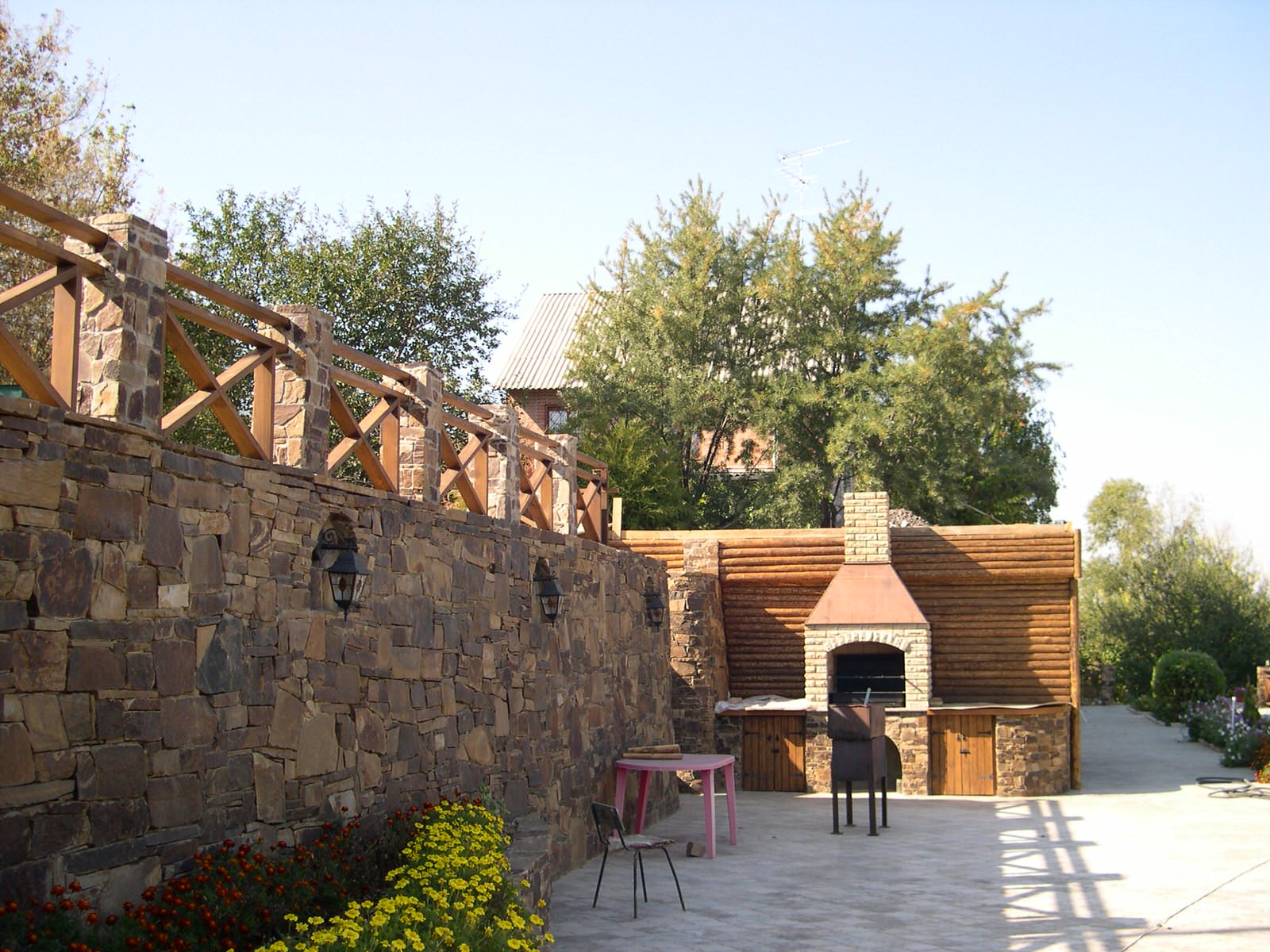 Ландшафт загородного дома