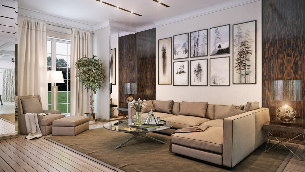 Современный загородный дом