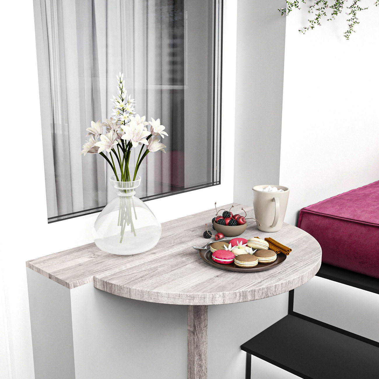 Минималистичная квартира с перетекающими гармоничными пространствами.