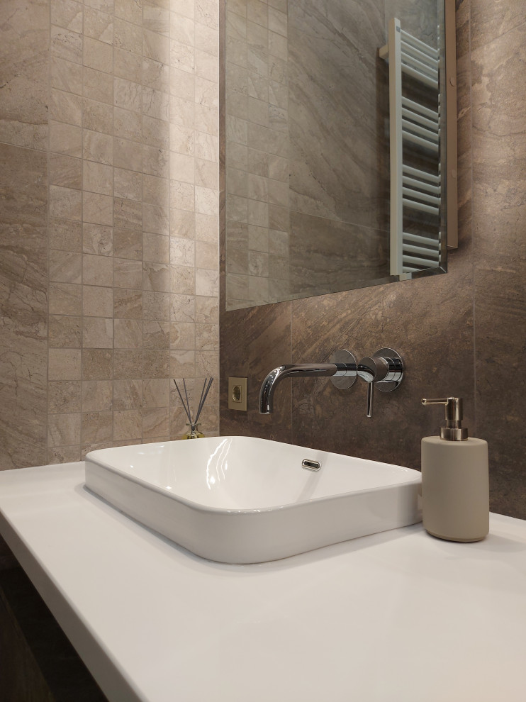 Ванная комната 7,9 кв.м. 2020 г. Фото.