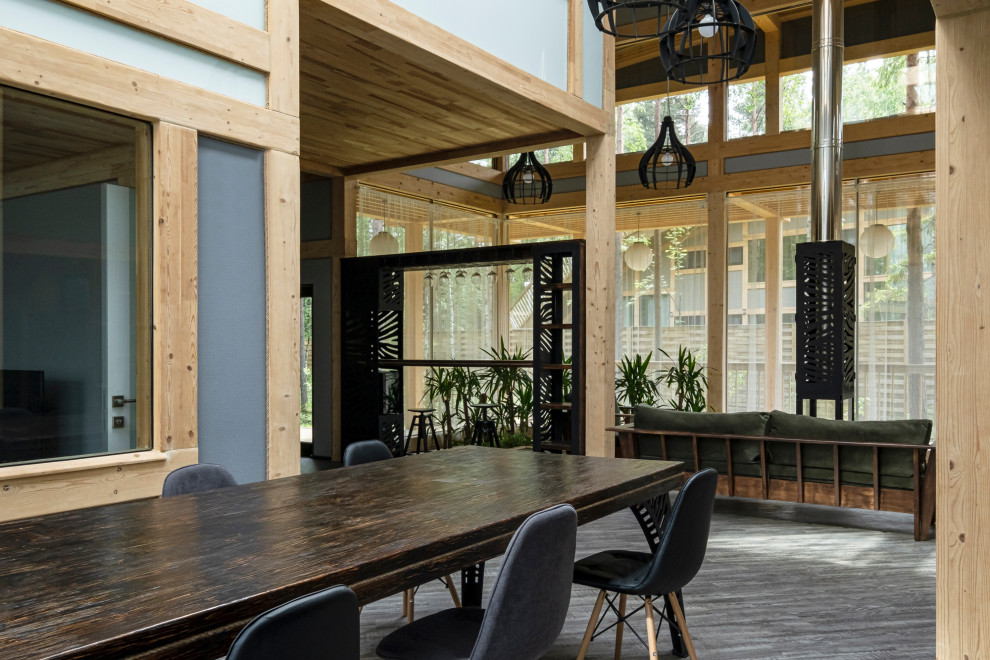 Дом по технологии фахверк в Белоострове