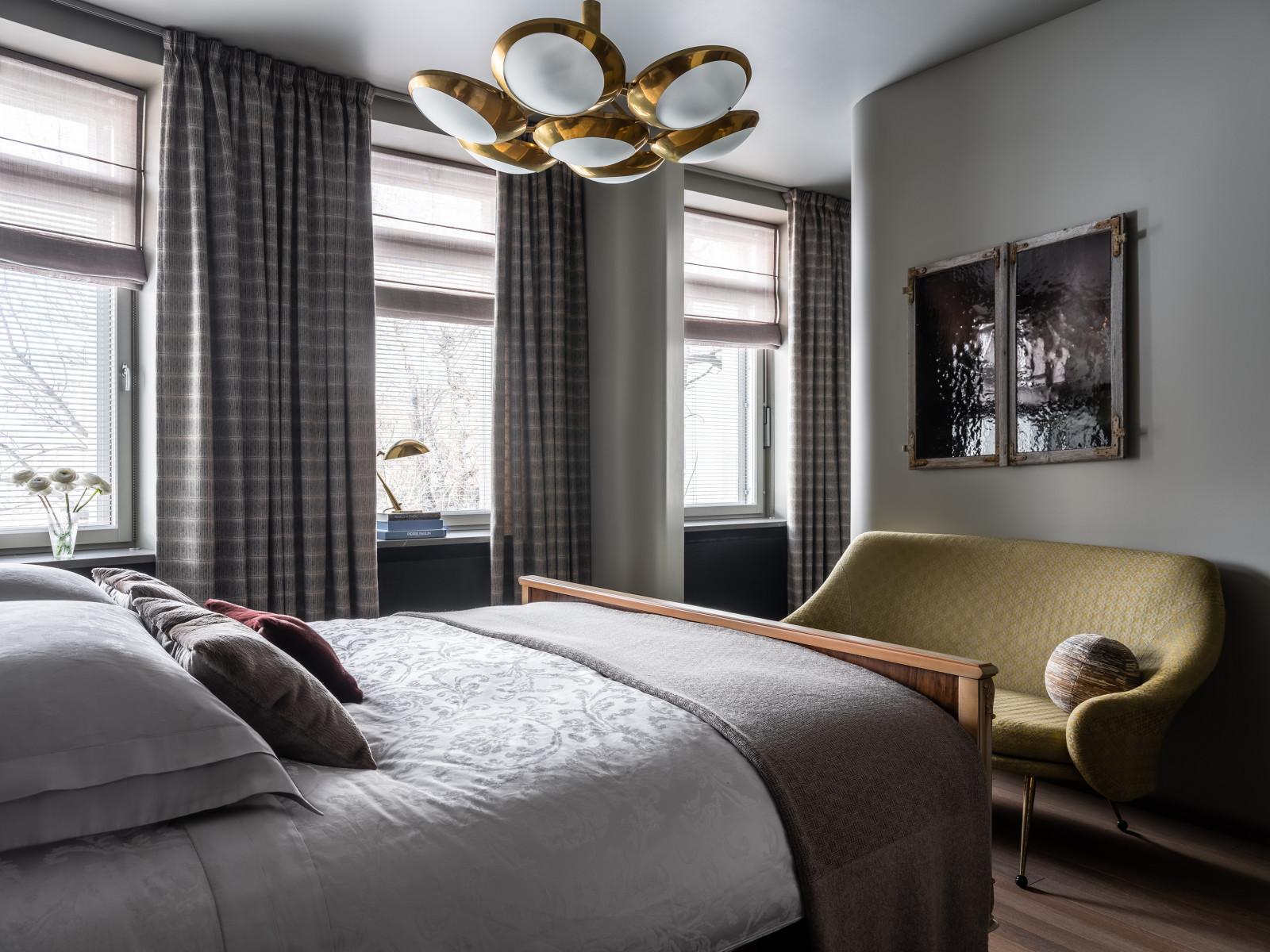 ПОЛУКРУГЛАЯ КВАРТИРА В ДОМЕ 1933 ГОДА