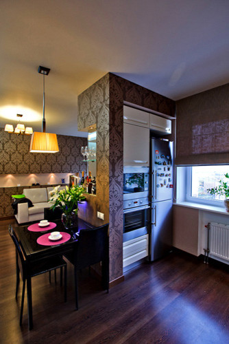 Дизайн интерьера 2-комнатной квартиры с большой гостиной