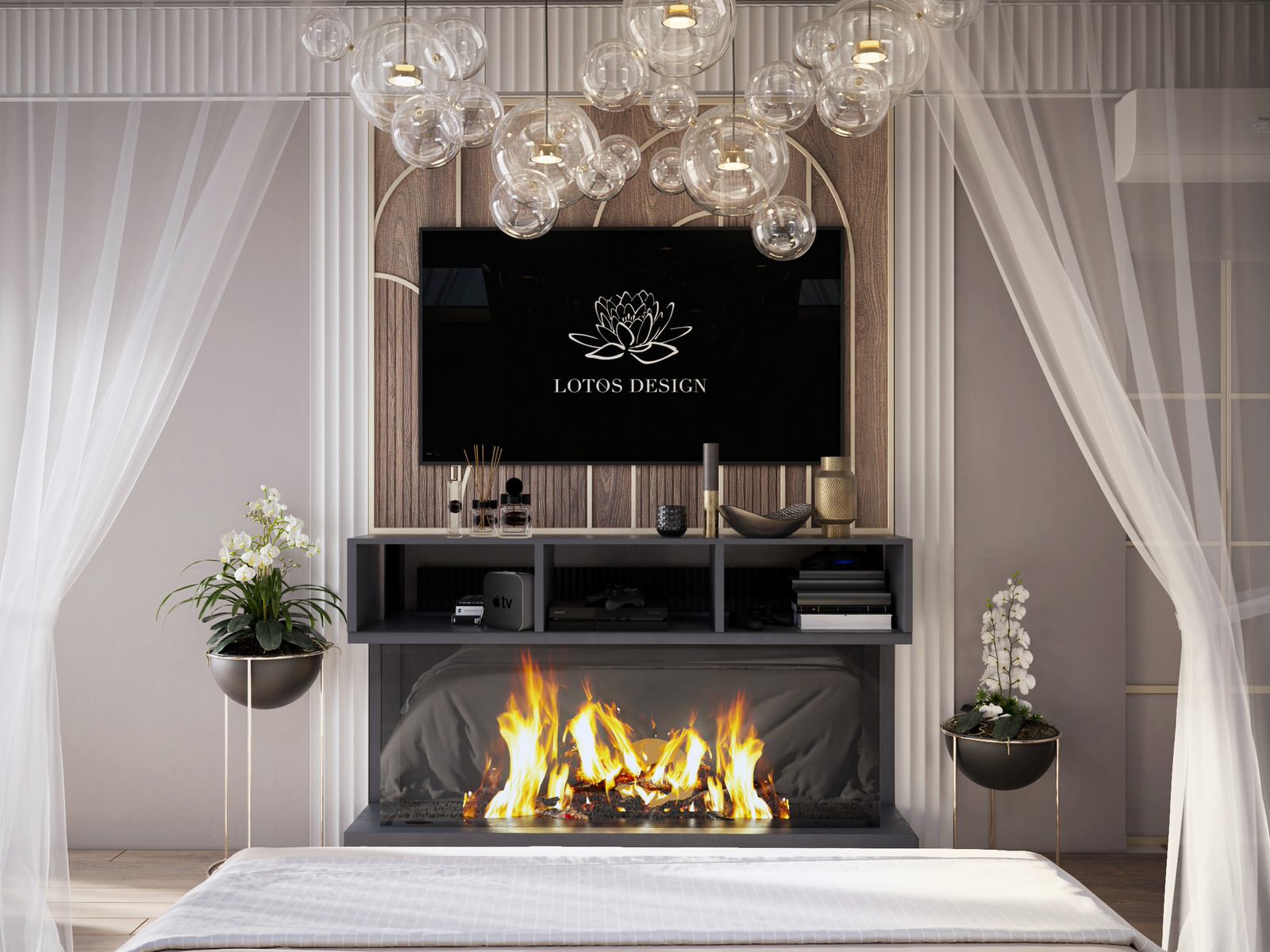 Спальня в жилом доме