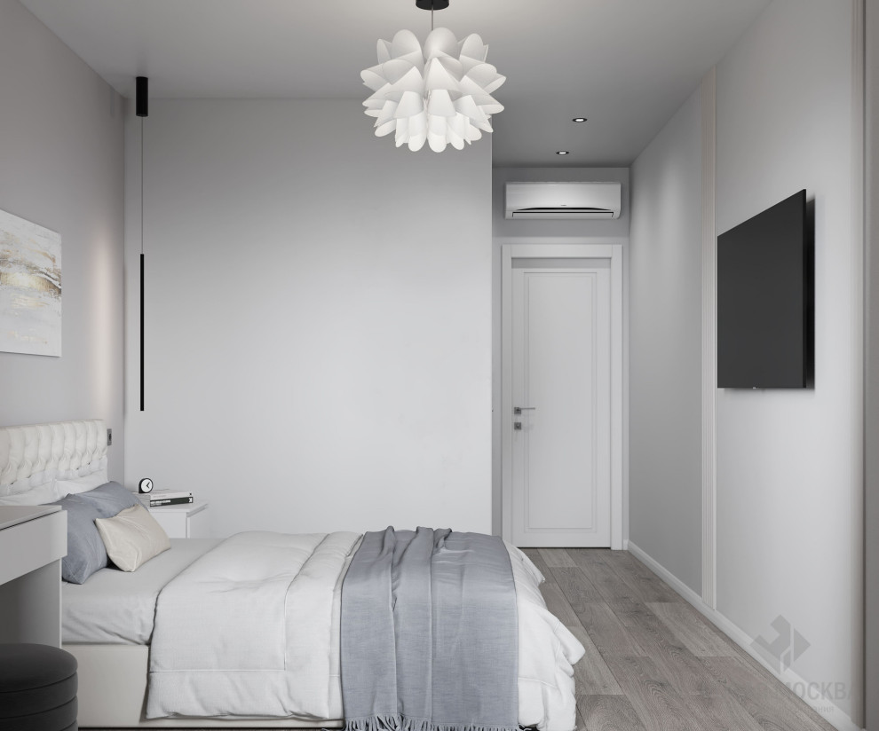 Дизайн-проект трехкомнатной квартиры ЖК "Лучи"