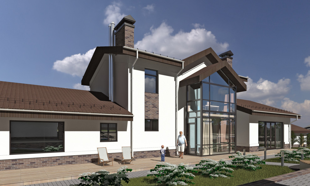 Реконструкция дома в к.п. Терраски, Н.Новгород