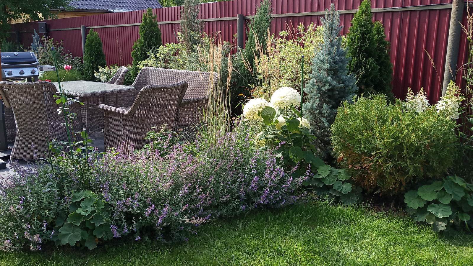 Патио в английском стиле