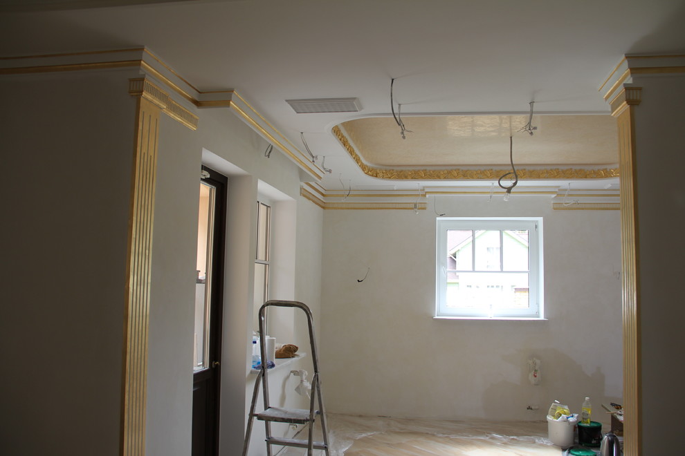 Позолота лепного декора