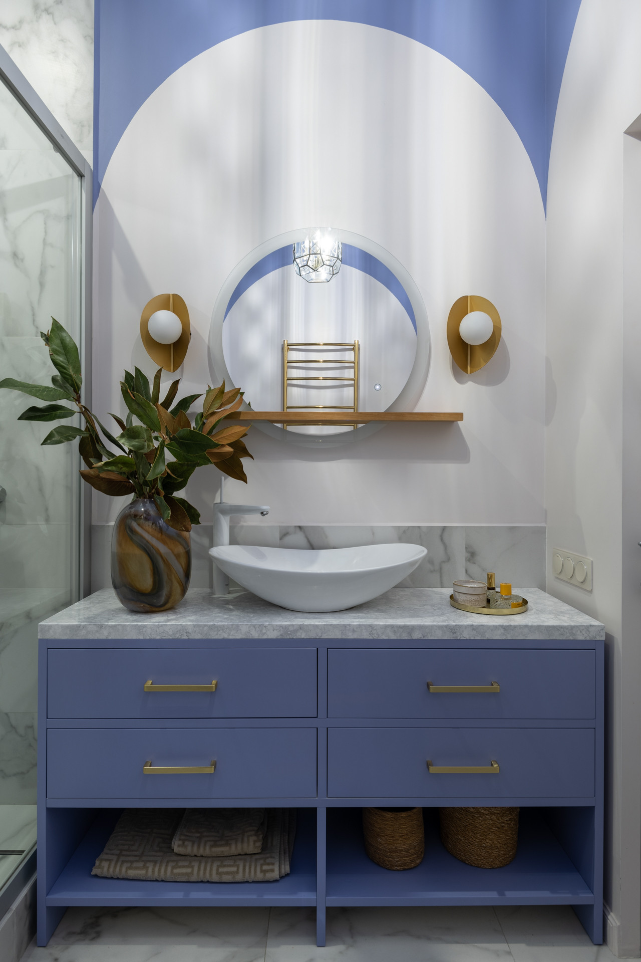 Houzz тур: 49 кв.м — квартира, наполненная цветом