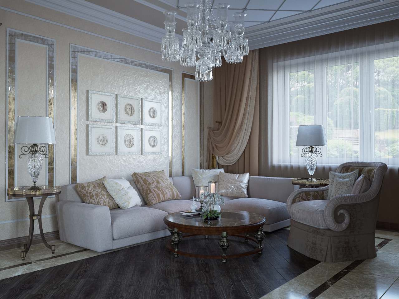 Дом в классическом стиле