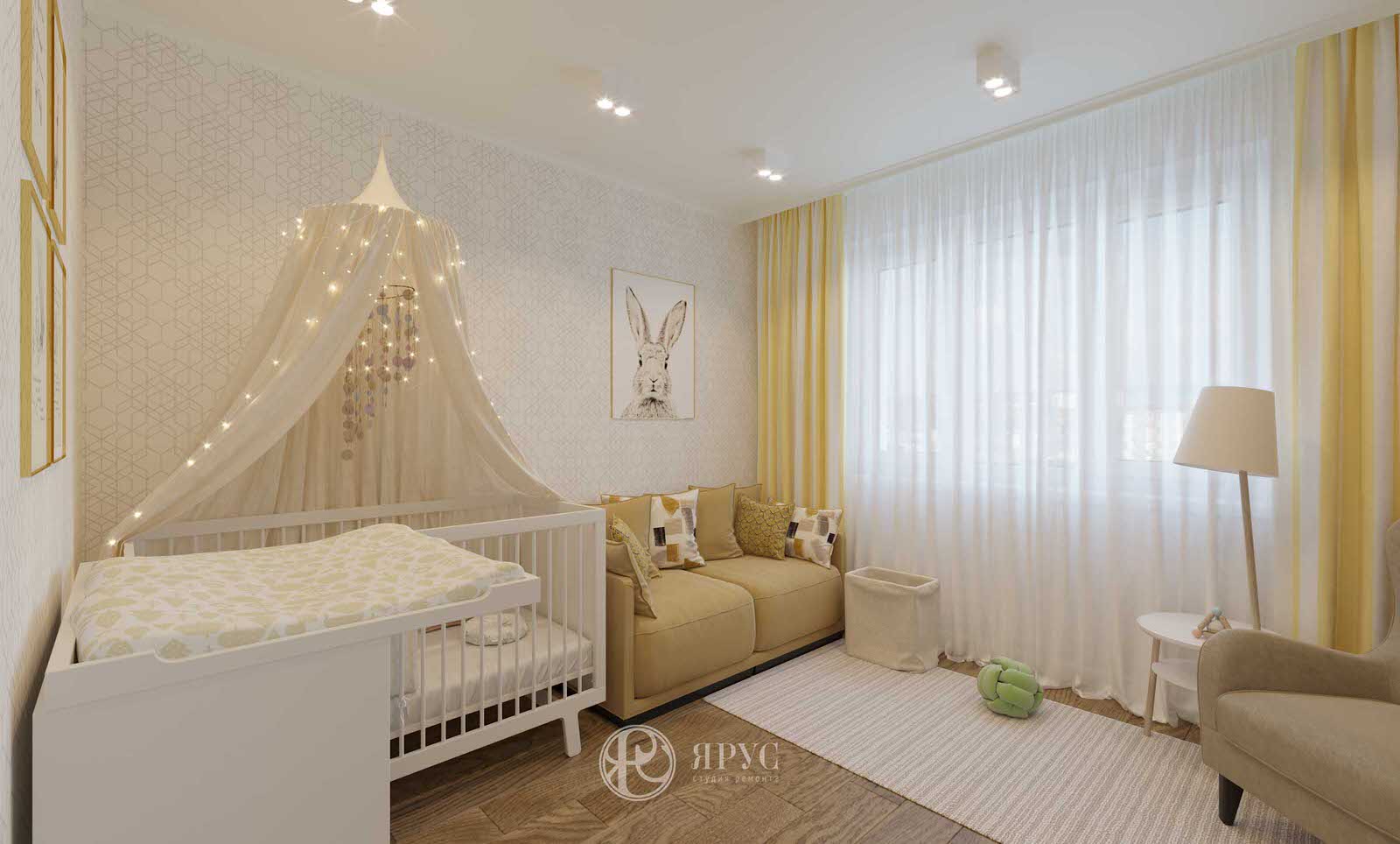 Дизайн-проект четырёхкомнатной квартиры