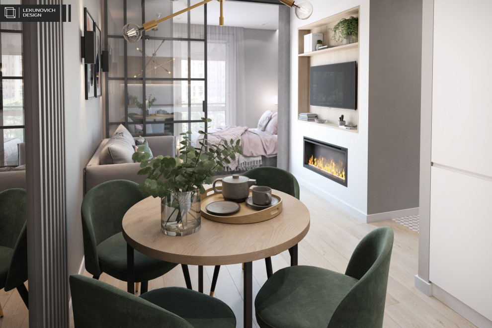 Дизайн проект в ЖК "Минск Мир" г. Минск - 44 м2