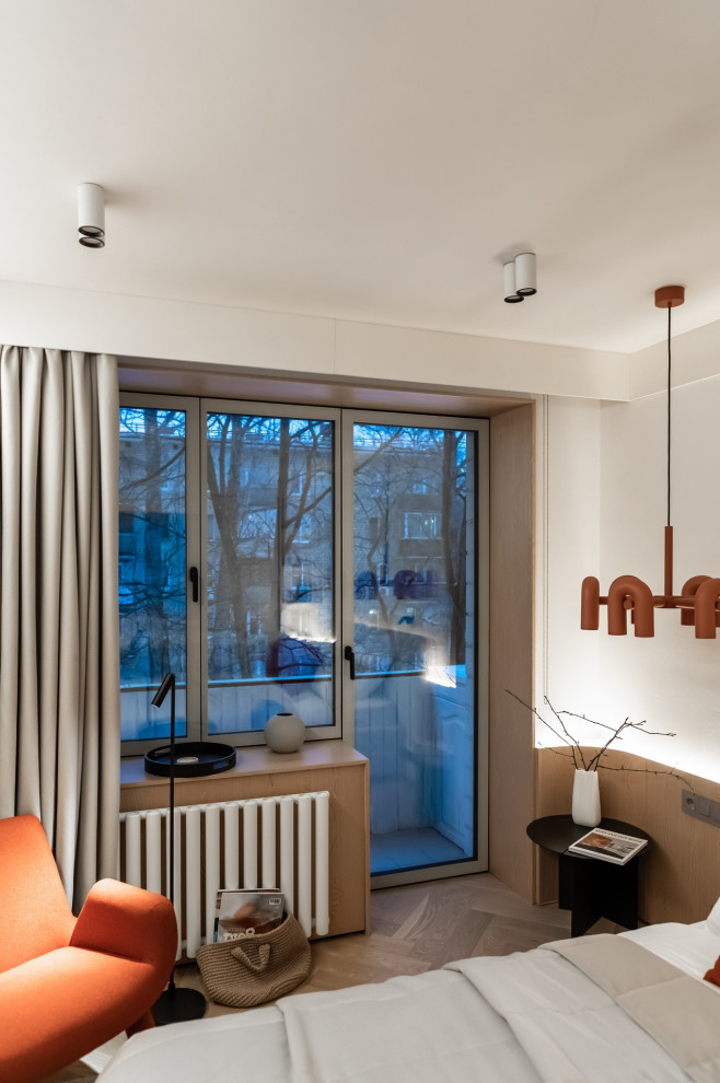 Вместительная спальня