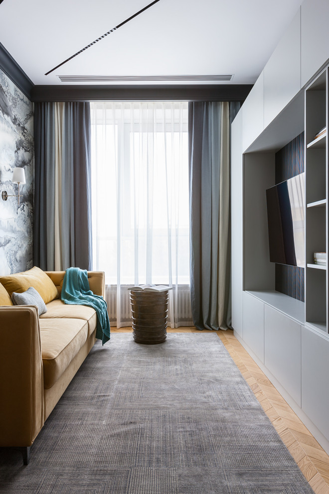 Дизайн двухкомнатной квартиры в ЖК Резиденции Архитекторов