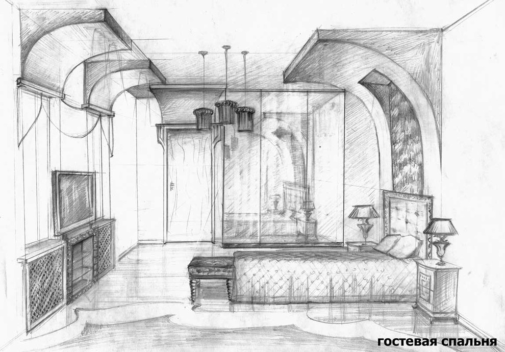 Эскизы для коттеджа