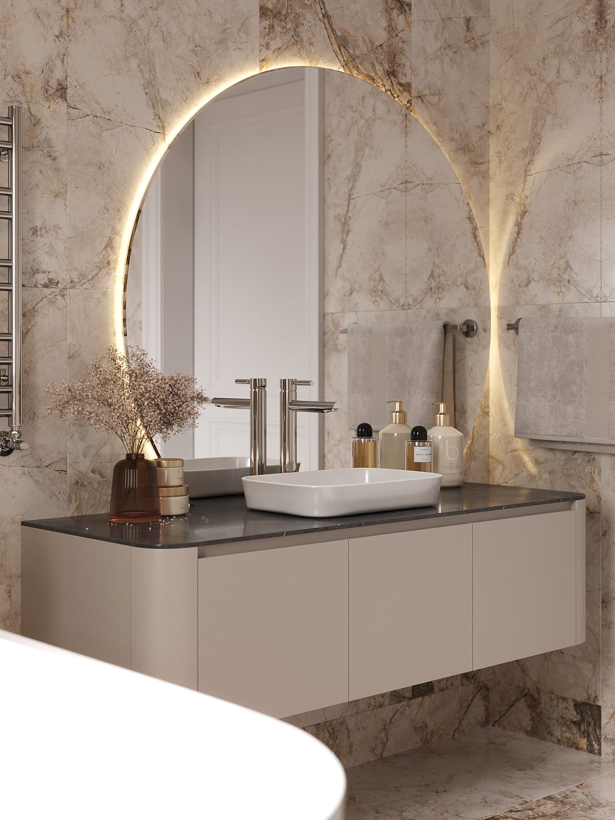 Ванная комната в частном доме