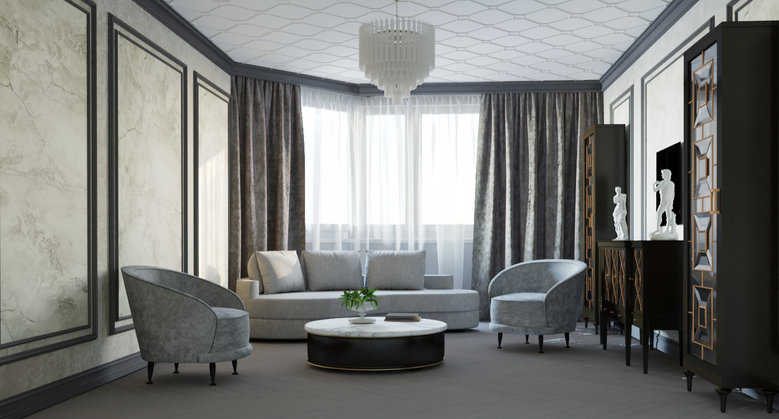 Обложка проекта: Частная трехкомнатная квартира