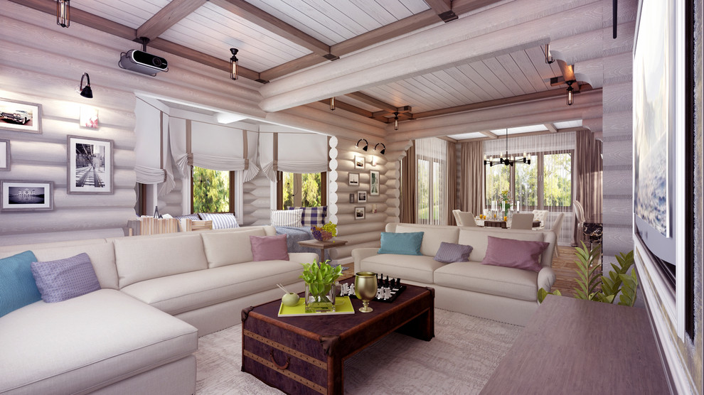 Лесной домик в стиле прованс