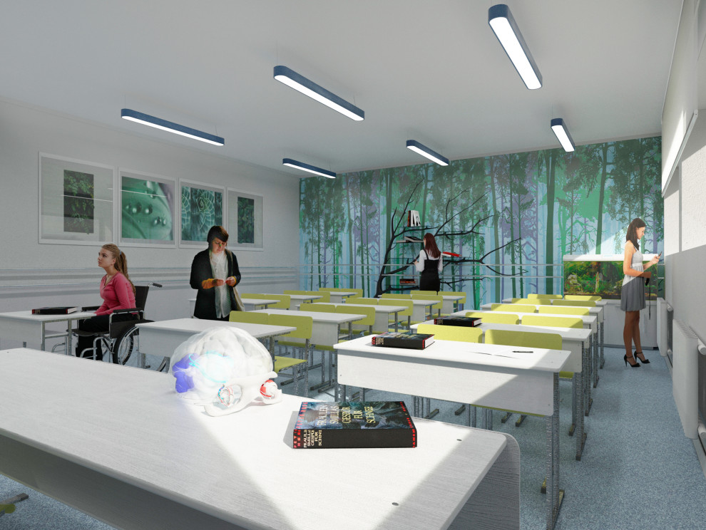 Обложка проекта: Школа на 550 мест