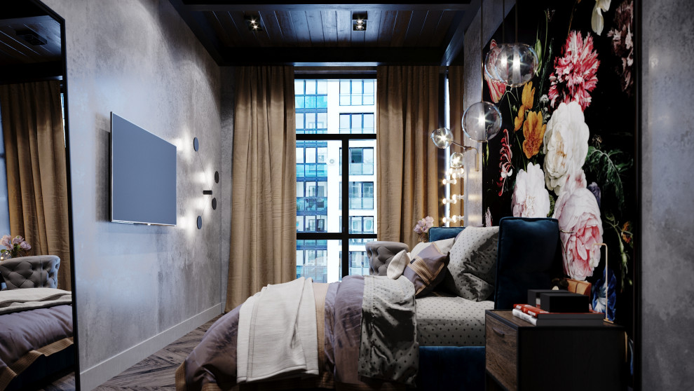 Интерьер квартиры для молодой семьи с тремя детьми