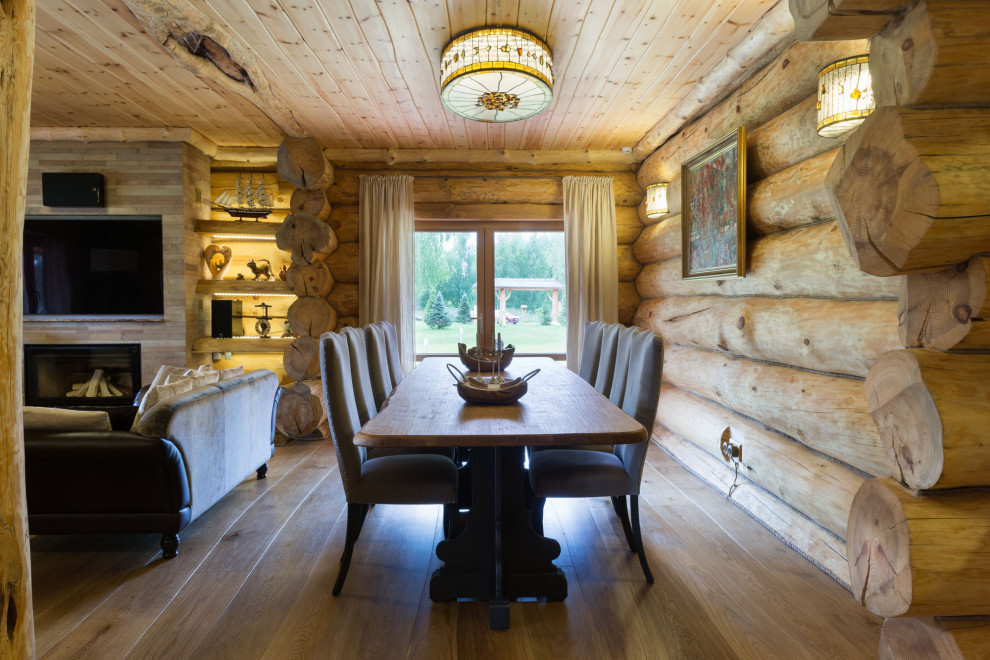 Дом в рустикальном стиле