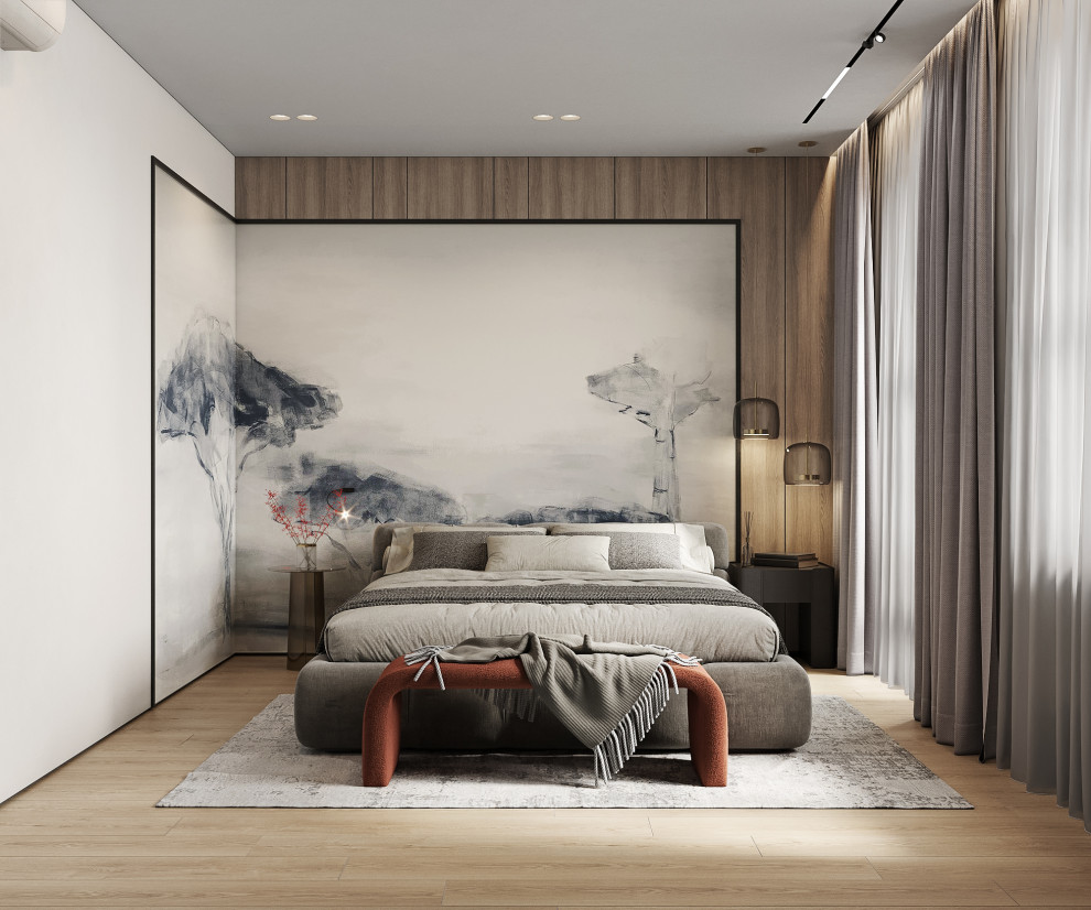 Минималистичная спальня