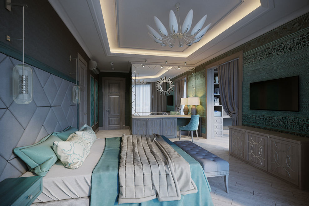 ДИЗАЙН ИНТЕРЬЕРА КВАРТИРЫ 228 м.кв. ЖК "Амурские зори