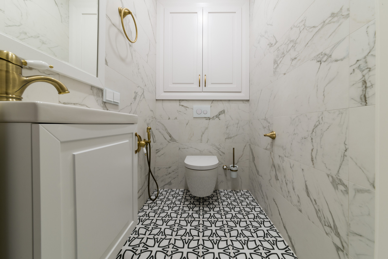 Трёхкомнатная квартира. Работы по дизайн-проекту