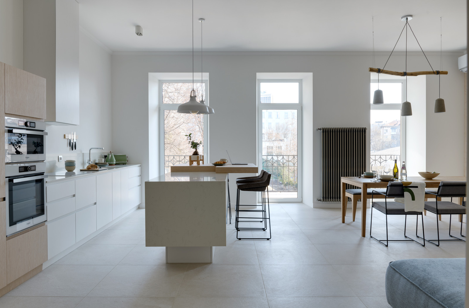 Обложка проекта: Квартира в историческом центре, 3 спальни, 130 м2