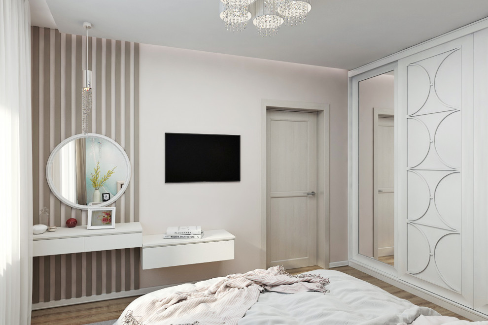 СПАЛЬНЯ С МРАМОРНЫМ РИСУНКОМ